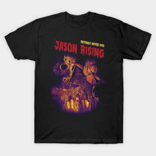 Rettro Horror Jason Rising T-Shirt